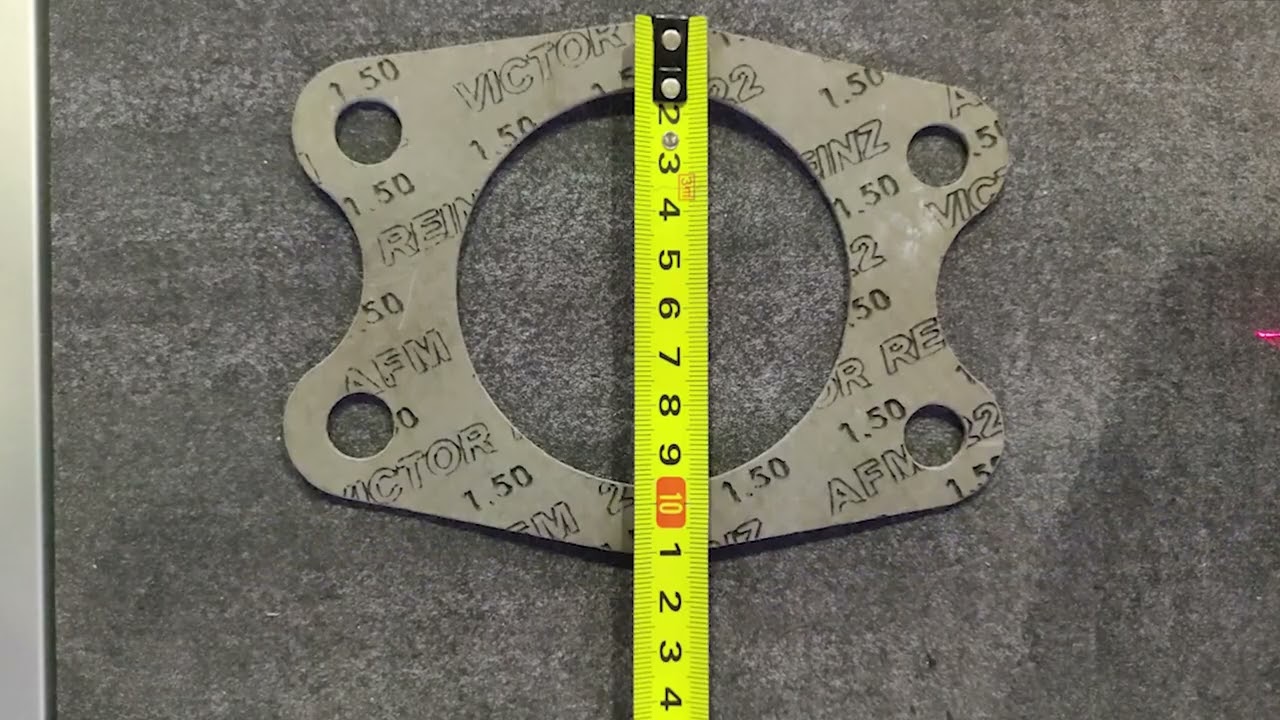 Плоттер Ruizhou RZCRT5-2516E режет прокладки из армированного сталью AFM22